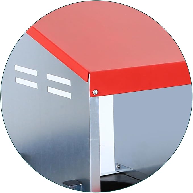 Chicken Nesting Box, 6 Hole 2 Layer Hen Nest Boxes, Roll Away Eggs Laying Boxes,Cleanable Pull Out Hen Roosting Boxes