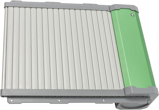 Automatic Chicken Coop Door, Solar Powered Chicken Coop Doors with Timer & Light Sensor Evening and Morning Delay, Wall-Mounted Aluminum Coop Door Opener Electric Chicken Run Door