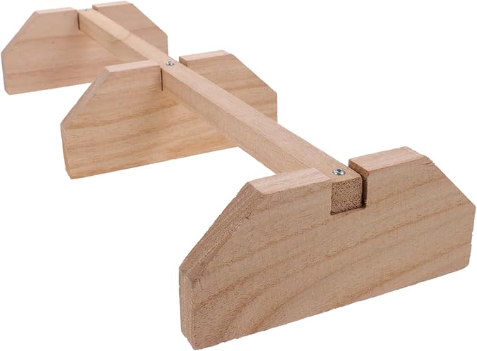 BESPORTBLE 2pcs Sturdy Wooden Chicken Roost and Perch Bird Roosting Bar Chick Wooden Stand Bird Cage Accessory