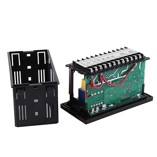 Multifunctional Automatic Incubator Thermostat Temperature Humidity Controller for Eggs Black