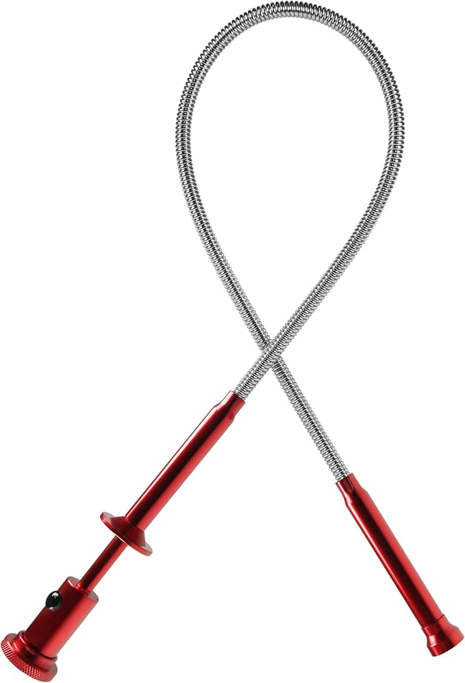 Flexible Grabber Claw Type Garbage Picker with LED Light arm Extension. Claw Grabber Magnetic Picking Tool,for Men, DIY Handyman, Father/Dad, Husband, Boyfriend, Women