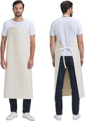 Nanxson Thick Rubber Waterproof Apron，Chemical Resistant，Heavy Duty Apron Adjustable for Dishwashing, Gardening, Butchering