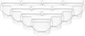 2-Gallon Bucket with Airtight Lid – Made in USA, Food Grade BPA Free Plastic, Heavy Duty Multi-Use, Metal Handle with Grip, Stackable Storage – White, 10 Pack