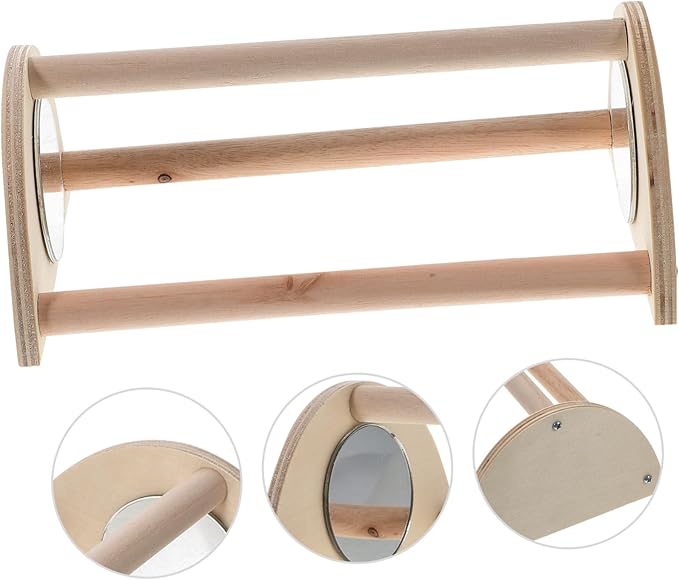 BESPORTBLE Strong Chicken Roosting Bar Chick Perch Wooden Chick Perch Stand Bird Training Stand