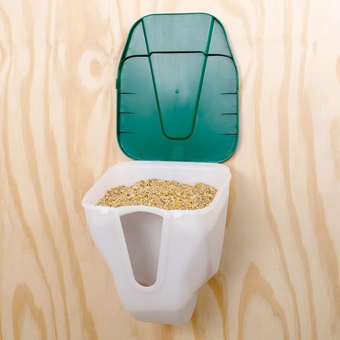 My Favorite Chicken VFeedr No Waste Hanging Poultry Feeder 5-lbs