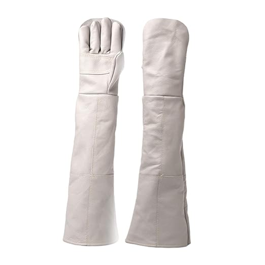 Animal Handling Gloves 60cm Extra Long Multipurpose Full Protection Bird Gloves for Parrots for Animal Pet BBQ Professionals