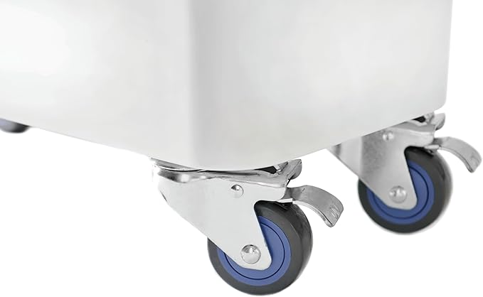 Mobile Ingredient Bin - 27 Gallon/430 Cup Capacity - Holds Up To 191 lbs. of Sugar or 129 lbs. of Flour - NSF (29A-003)