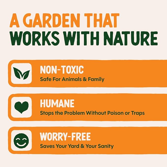 Dalen Deer X Protective Netting for Gardens and Landscapes - 7′ x 100′ - Strong and Durable 3/4″ Polypropylene Mesh with UV Inhibitors