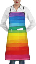 Cute Colorful Dog Paw Printed Unisex Bib Aprons BBQ Cooking Kitchen Aprons for Women Men Chef