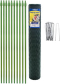 Tenax 2A230071 Poultry Fence Kit 4'x50' Green