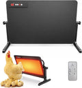 Smart Chicken Coop Heater with Thermostat, Adjustable Radiant Heat Panel & Timer, Coop Heater for Winter with Remote Control, Animal-Proof Cord (Chicken Heater & Solar Chicken Coop Heater Compatible)