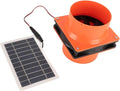 Solar Powered Fan,10W Efficient Solar Exhaust Intake Fan, Ventilation Fans for Chicken Coops, Greenhouses, Pet Houses, Sheds & Windows