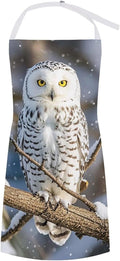 Waterproof Apron Adjustable Bib Aprons with Pockets Smiling Apron Kitchen Aprons for Women Men