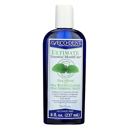Eco-Dent Dailyrinse Mouthrinse - Mint - 8 oz