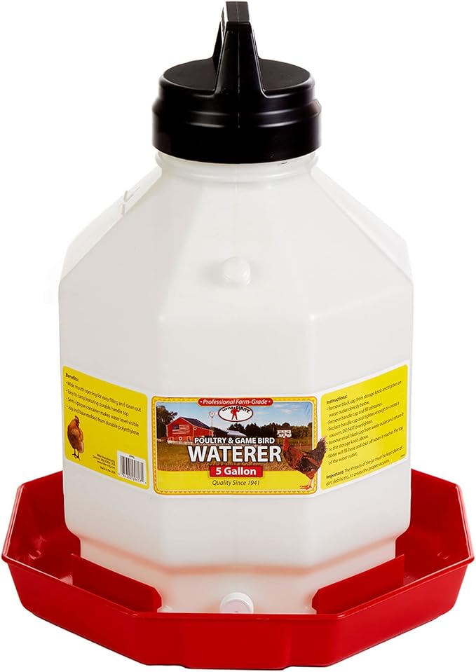 Little Giant Plastic Poultry Waterer