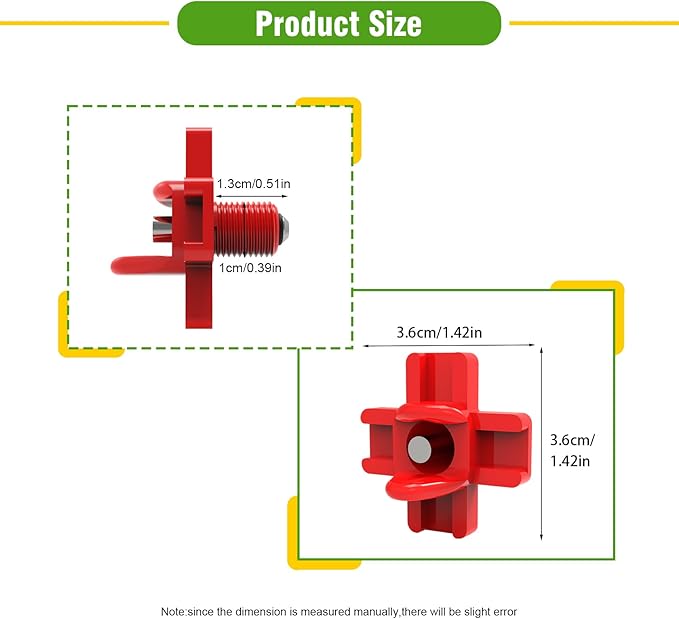Horizontal Water Nipples Automatic Poultry Nipples for Chicken Waterer Kit Drinker with Drill Bit (20)