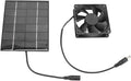 GOTOTOP Pissente Solar Powered Fan Solar Panel Fan Ventilation Fan,2W 6V Professional Solar Powered Exhaust Fan Kit,Exhaust Air Ventilation Heat Dissipation Tool Solar Exhaust Fan Solar Panels