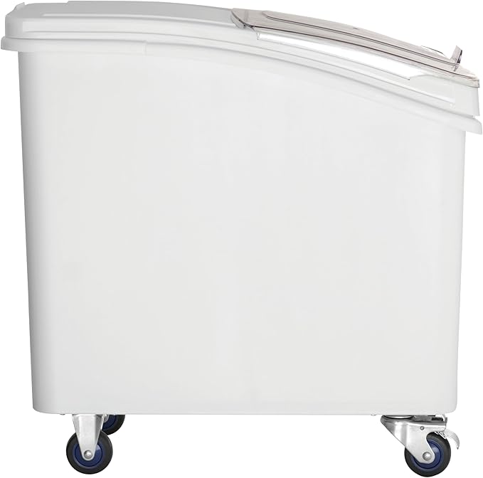 Mobile Ingredient Bin - 27 Gallon/430 Cup Capacity - Holds Up To 191 lbs. of Sugar or 129 lbs. of Flour - NSF (29A-003)