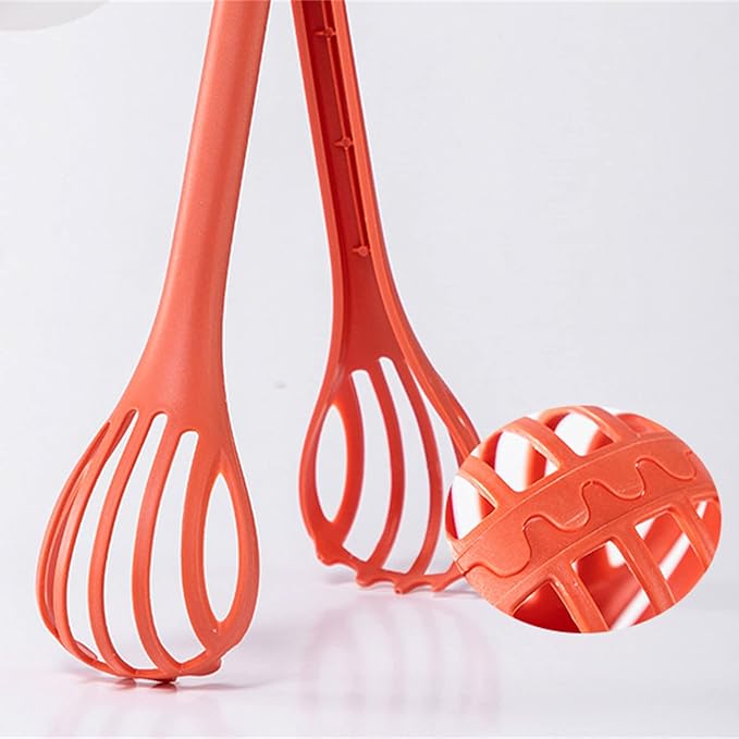 Egg Holder Grabber Scoop Spoon Kitchen Gadget for Making Hard Boiled Eggs Long Handle Scoop Colanders Strainers Slotted Pet Poop Scooper, Whale Blue
