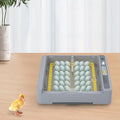 Egg Incubator Digital Poultry Hatcher Machine 36 Eggs Digital Incubator LED General Purpose Incubator for Hatching Chicken Duck Quail Eggs - Gray