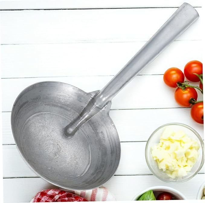 Iron Spoon Farming Heavy Duty Metal Ladle Scoop for Horse Feed Bucket Garden Supplies