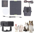 Solar Heater for Chicken Coop,2026 New Chicken Coop Heater for Winter,20/30W Solar Powered Heaterwith Overheat Protection,Ideal for Greenhouse, Animal Shelter,Drying Heating Pet House Warm Wind Gear