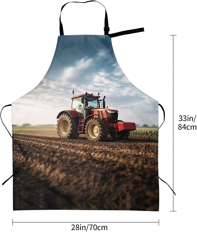 Kitchen Aprons for Men Women Waterproof Apron with 2 Pockets Whale Tail Apron Adjustable Bib Aprons