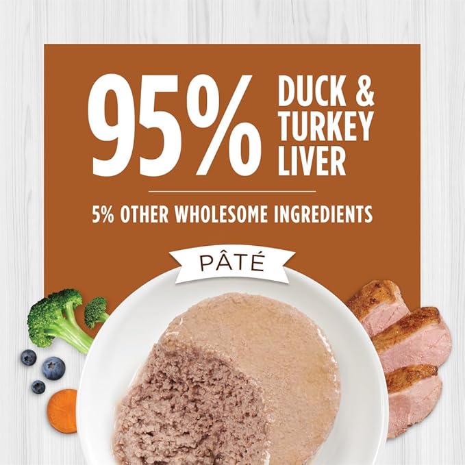 Instinct Original Pate Wet Cat Food, Grain Free Recipe - Real Duck, 3 Ounce (Pack of 24)