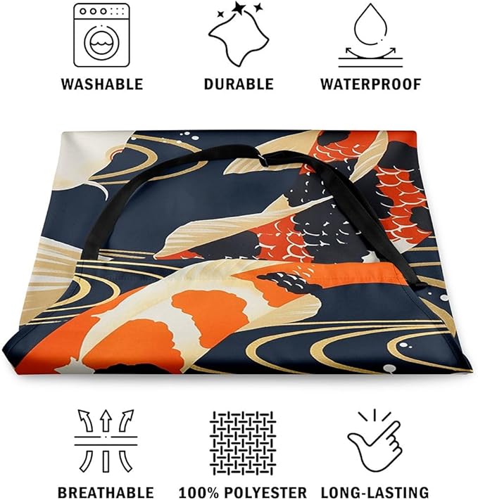 jejeloiu Cartoon Cats Apron for Women Men 26"x31"