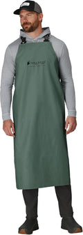 FROGG TOGGS Men's Waypoint Fish Apron, Waterproof, Durable with 4-Way Stretch, Black, OS