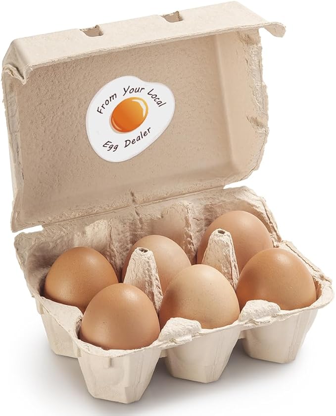 320 Pcs Funny Egg Carton Labels, 2 Inch Round from You Local Egg Dealer Farm Fresh Egg Sticker Irregular PET Adhesive Egg Packaging Sticker for Box Container Carton Farm Supplies