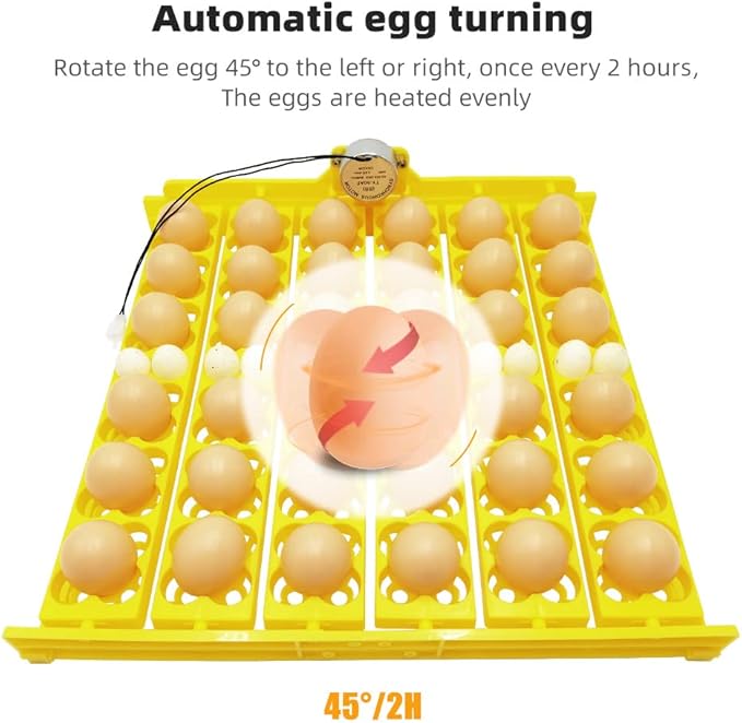 Automatic Multifunction Incubator Egg Tray With 110V Motor Turning Hatcher for Chickens/Ducks/Birds/Poultry (36-tray-110V)