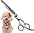 Chunkers Dog Grooming Scissors 8 in Professional Thinning Shears for Dogs Pet Grooming Scissors Chunkers Shears Dog Grooming Japan 440C 70% Thinning Rate 24 Teeth(8'',Chunkers)