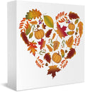Fall Decorations for Home Farmhouse Office Bedroom Dining Room, Fall Maple Leaves Sign, Autumn Decor Wood 2401