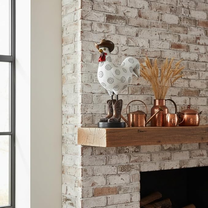 LIFFY Rooster Garden Statue Outdoor,Indoor Resin Home Decor Figurines Decorations,Farm Animals Statue Yard Decorative Ornaments Outside,for Balcony,Patio,Lawn