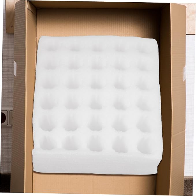 Luxshiny Egg Crate Storage Tray for Eggs Shock-absorbent Packaging Container for Safe Transport for Home Farms and Supermarkets