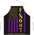 Bahamas Map Flag Apron,Waterproof Unisex Adult Aprons with Pockets Kitchen Baking Aprons