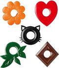 5 Pk Metal Wren Bird House Predator Guards -1.125" Hole Sizes - Excludes Different Bird Species - Protects The Entry Hole