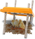 Brooder Heater for Chicks - Chick Brooder Plate with Adjustable Temperature Height Adjustable Chick Warmer for 12 Chicks Heater
