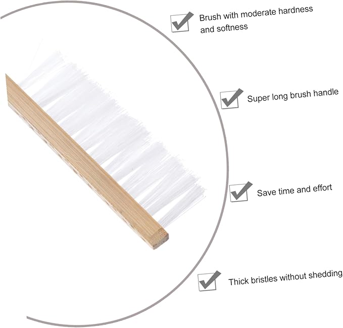 Angoily 4pcs Bird Cage Cleaning Set Brush and Shovel Kit for Parrot and Pets Easy to Use Cage Accessory for Daily Maintenance