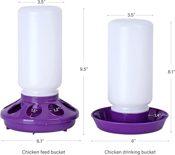 Chicken Brooder Box for Chicks Brooder Heater Chicks Warmer Brooder Plate Kit with Chicken Feeder and Waterer Set