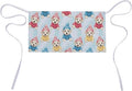 Unisex Apron for Cooking Server Waitress Half Waist Apron with 3 Pockets