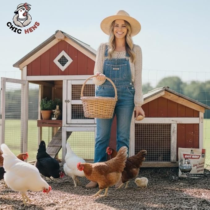 Chic Hens Dust Bath Additive Bio Char, Natural Premium Blend, Made in USA, Spa Treatment for Chickens