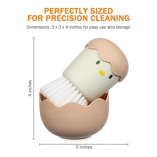 EZ-Clean Chick Brush for Cleaning Incubator and Eggs