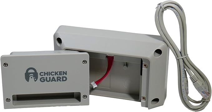 ChickenGuard Accessory - Control Panel Extension Kit - Solo per ChickenGuard All-in-One Range of Automatic Chicken Coop Door openers. (Extension Kit - Door not Included)