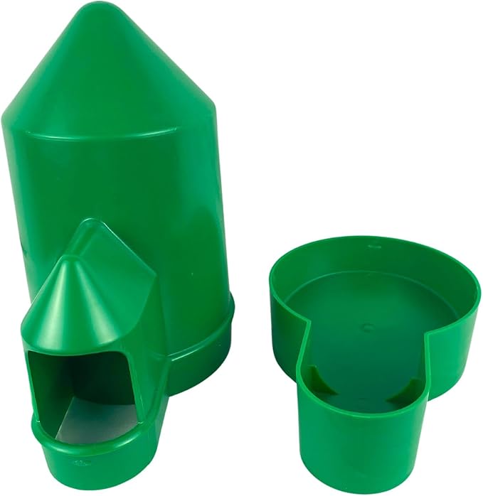 Gaun Detachable Waterer for Pigeons 2L – Durable Bird Water Dispenser for Poultry, Baby Chicks, Quail, and Small Birds, Easy to Fill, Ideal for Quail Coops, Chicken Brooders and Aviaries
