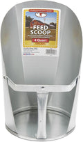 Little Giant 4-Quart Galvanized Feed Scoop