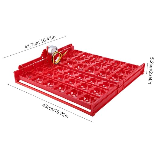 Akozon 36 Eggs/144 Bird Eggs Incubator Hatcher with Automatic Turning Tray Tool for Chickens, Ducks, and Quail (110V Motor)