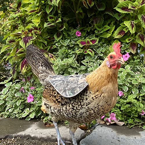 The Chicken Chick® Hen Mating Saddle Skinny / Medium - Camouflage, Cotton - Image 4
