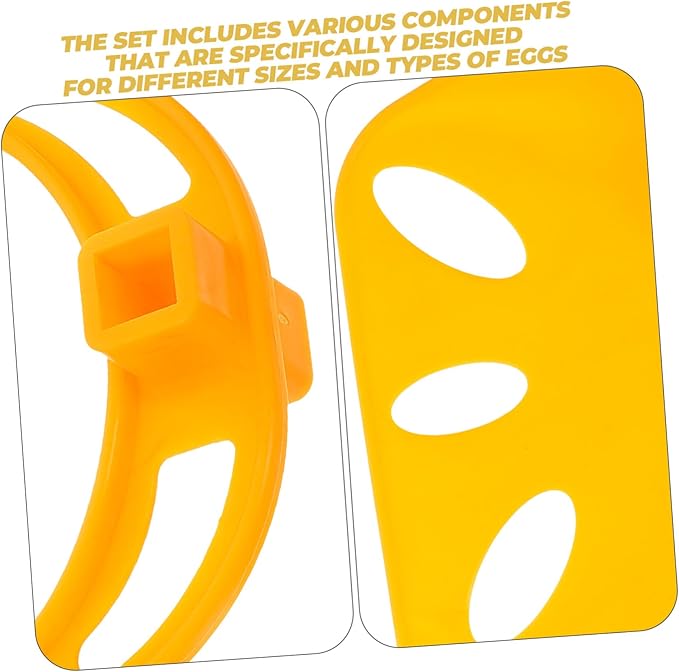 Hemoton Farm Egg Picker Parts Plastic Egg Collection Machine Accessory Holder Clips